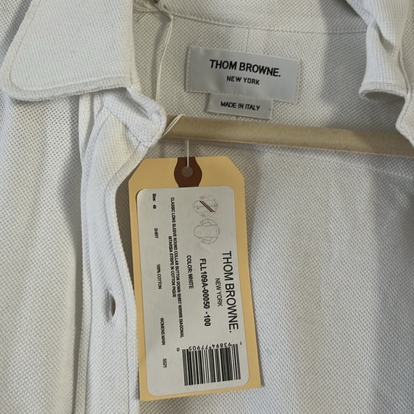 Thom Browne long sleeve collar button down - Picture 3 of 4